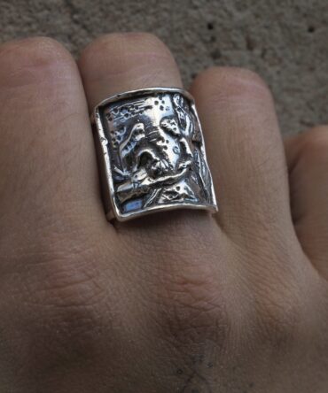 Anillo Cupido y Psique
